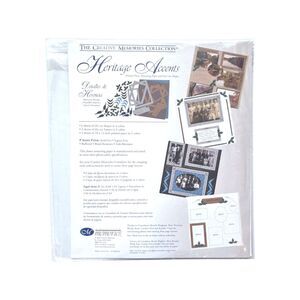 HERITAGE ACCENTS Creative Memories Paper & Die Cuts Pack * Page Enhancements NWT